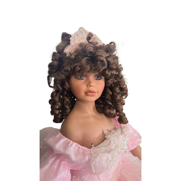 Vintage William Tung Collection 1999 Ballerina Doll Porcelain Limbs #32/750 RARE - Picture 3 of 16